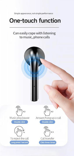 Fineblue F5 Pro Earbud Bluetooth Handsfree Earphone with Charging Case Black view 3