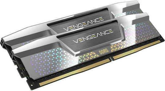 Corsair Vengeance DDR5 48GB RAM with 2x24GB Modules and Speed 8000 for Desktop CMKC48GX5M2X8000C38 vue 3