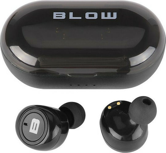 Blow BTE100 In-ear Bluetooth Handsfree Earphones with Charging Case Black view 3