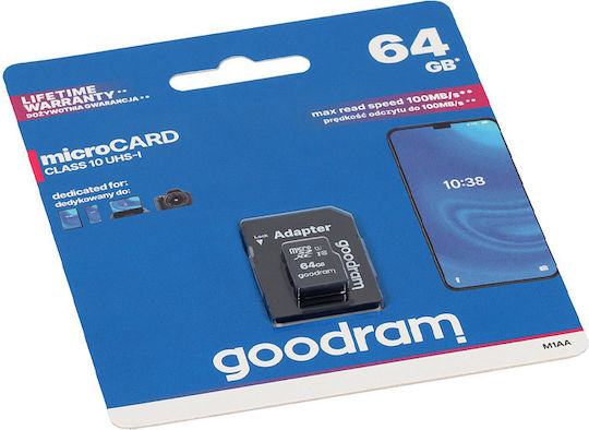 GoodRAM Class 10 U1 UHS-I with Adapter view 3