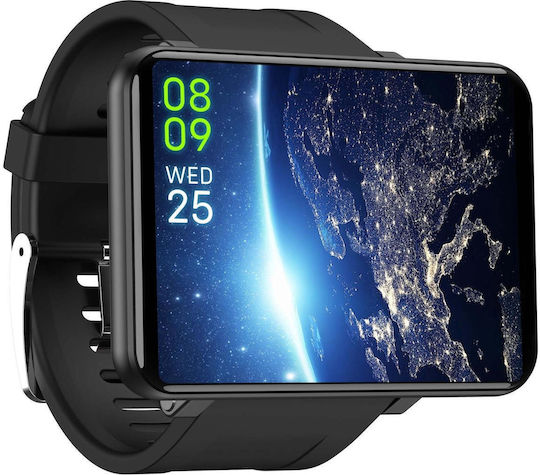 Dm100 2.86 Inch Ips Full Screen Smart Sport Watch Support Independent Card Insertion Multiple Sports Modes Heart Rate Monitoring Step Counting Memory:ram 3gb+rom 32gb Black view 3