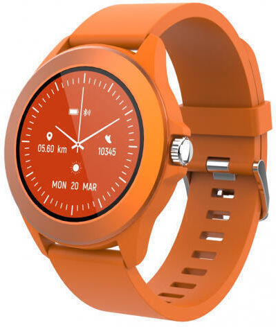 Forever Colorum CW-300 Smartwatch with Heart Rate Monitor (Orange) view 2