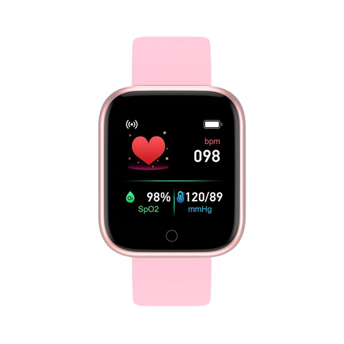 Eko Smartwatch with Heart Rate Monitor (Pink) view 2