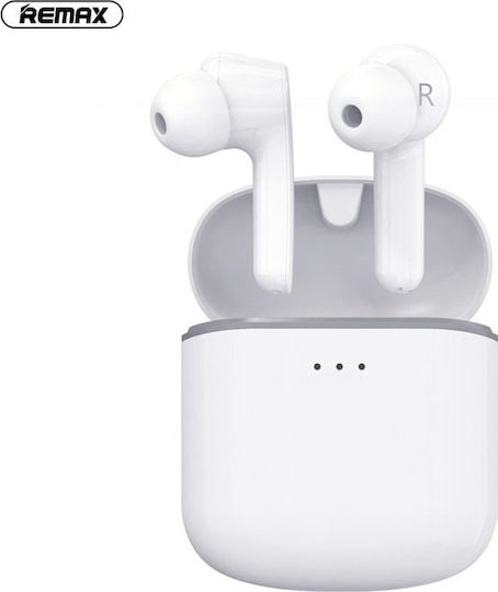 Remax TWS-7 In-ear Bluetooth Handsfree Earphones with Charging Case White view 1